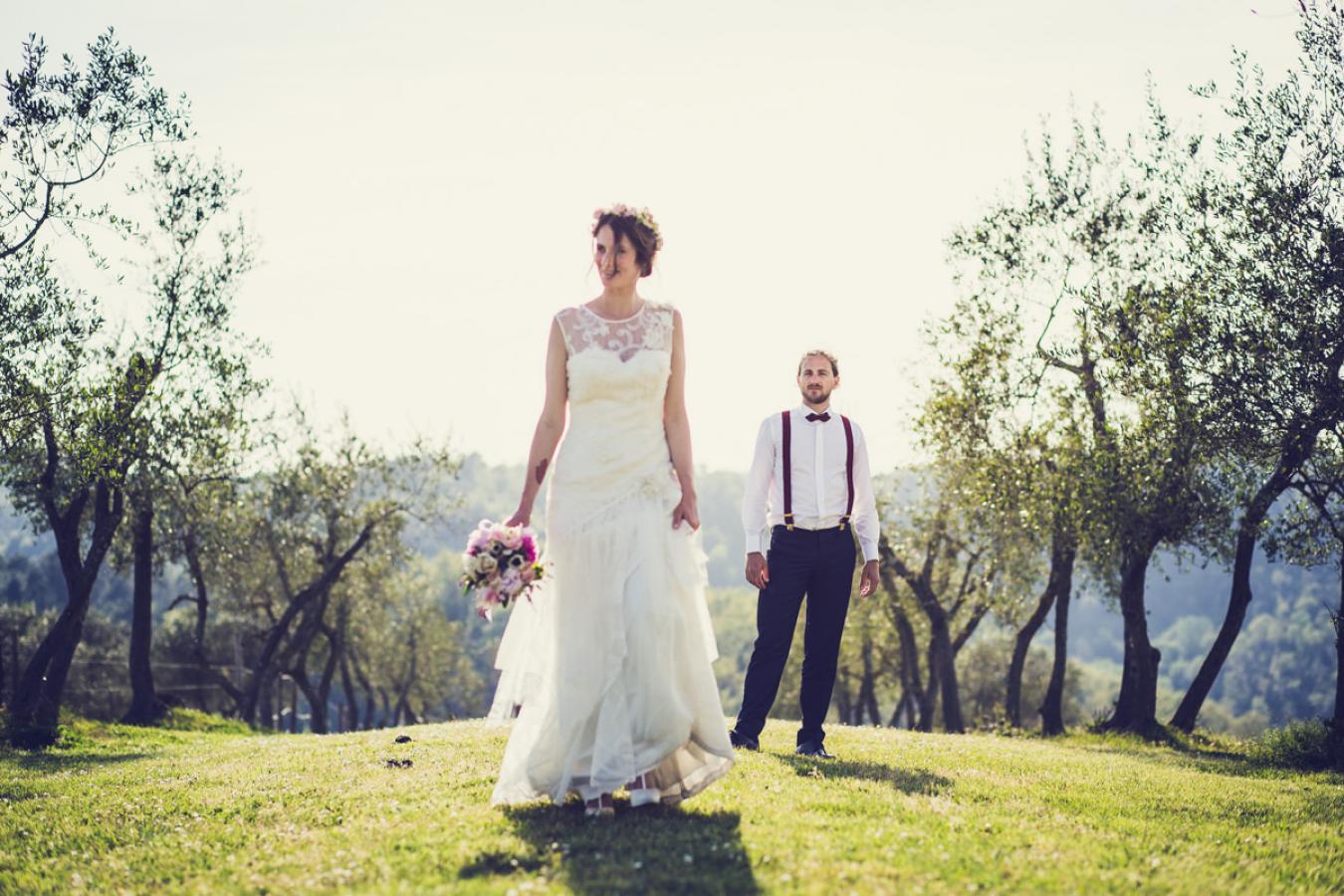 Matrimonio boho-chic in Toscana