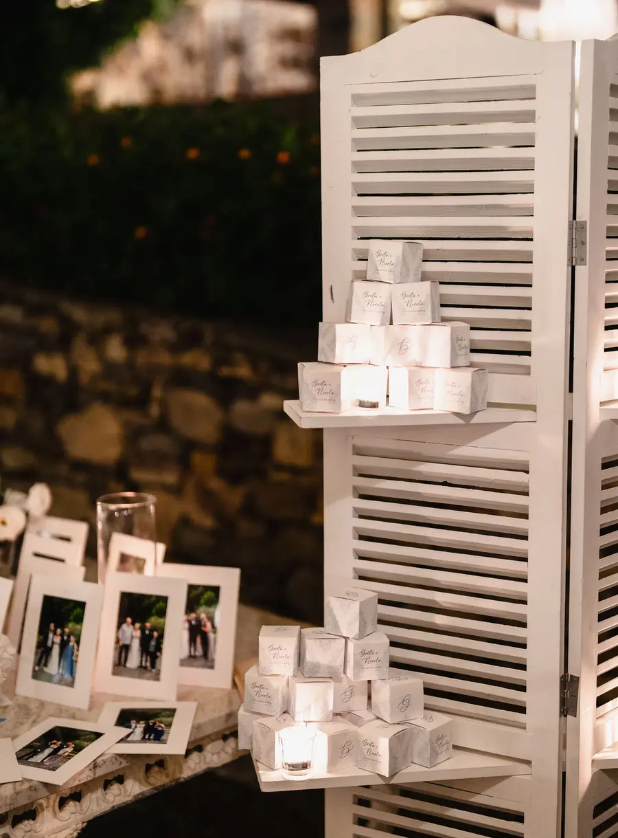 poolside wedding reception